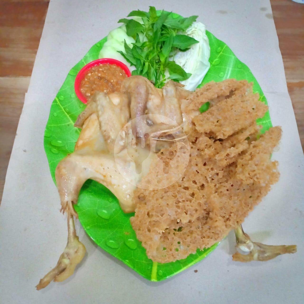 Ayam Kampung Potongan menu Ayam Dan Bebek Goreng Kremes Mas Anto, Papahan