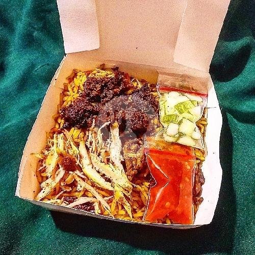 Box 1 Porsi Nasi Basmati Kebuli Telor Dadar menu Kebuli Yemeni, Ciledug
