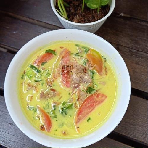 Soto Daging Santan menu Sop Iga Khas Betawi Mpo Aas, Kemang