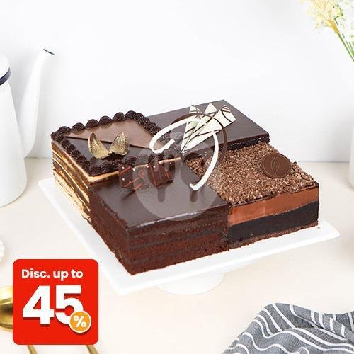 Double Chocolate 20x20 menu Dapur Cokelat, Tebet Barat Dalam