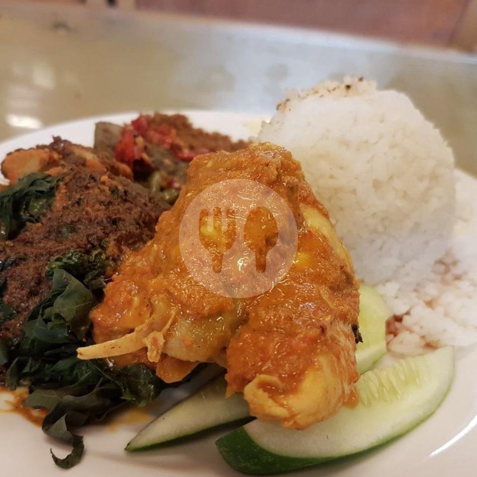 Nasi Telur Dadar menu RM Siang Malam Masakan Padang, Kemayoran