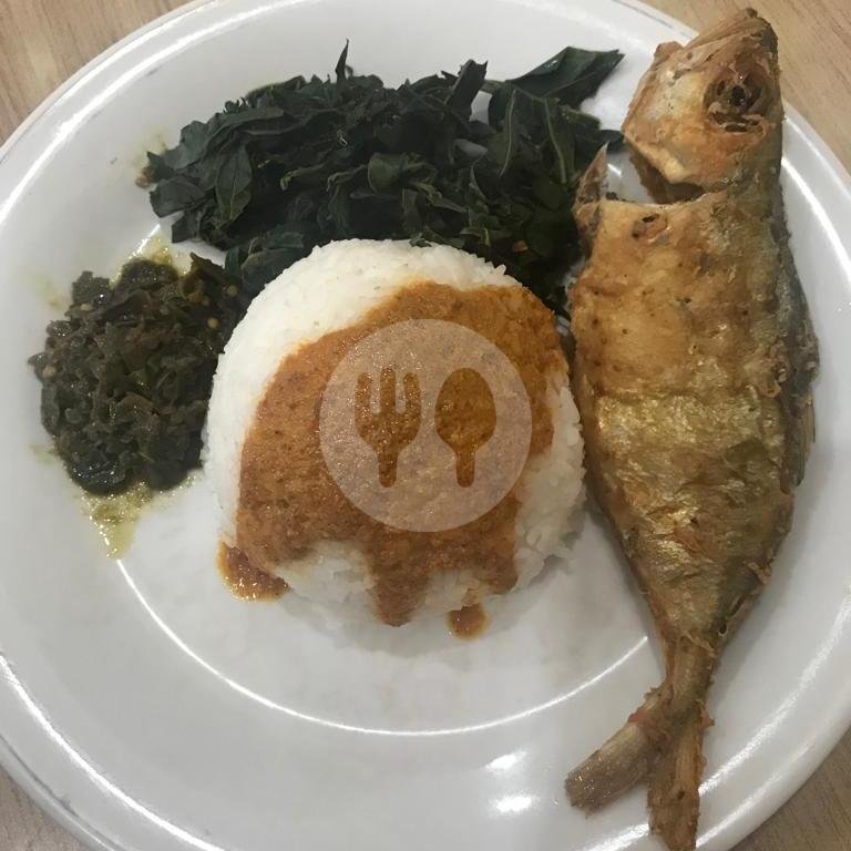 Gembung Bakar  Bungkus menu Rumah Makan Murah Meriah Masakan Padang, Nusa Indah