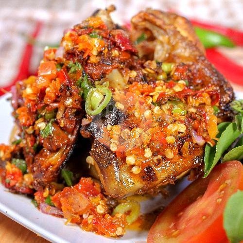 Bebek Dada Sangan menu Bebek dan Ayam Goreng Pak Ndut, Kartasura
