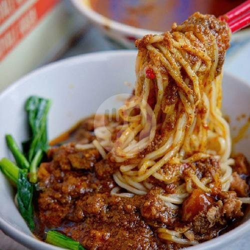Mie Ayam Rendang menu Mie Ayam & Bakso Senggol, Raden Patah
