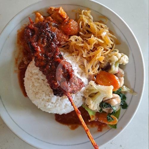 Nasi Rames Lauk Telor Bali menu Warung Watugede, Singosari