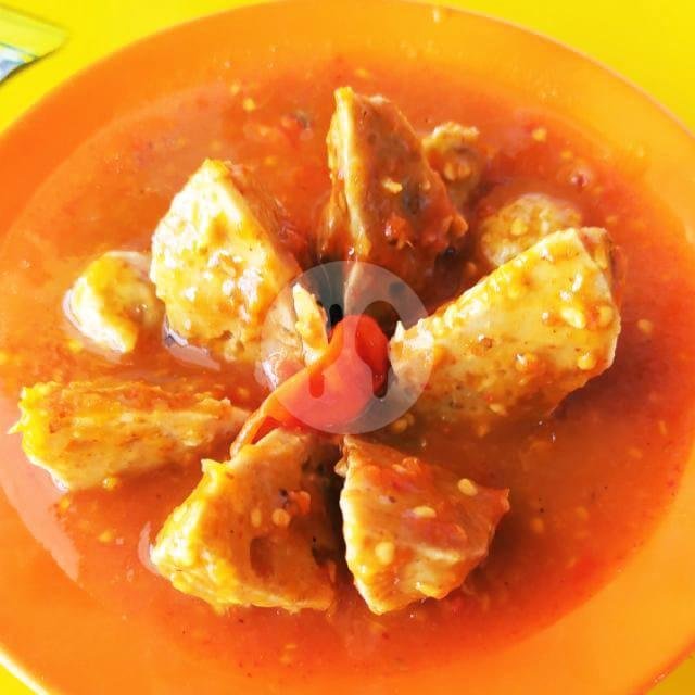 Mie Ayam Biasa + Es Teh menu Mie Ayam Dan Bakso Mahkota Rojo, Danliris