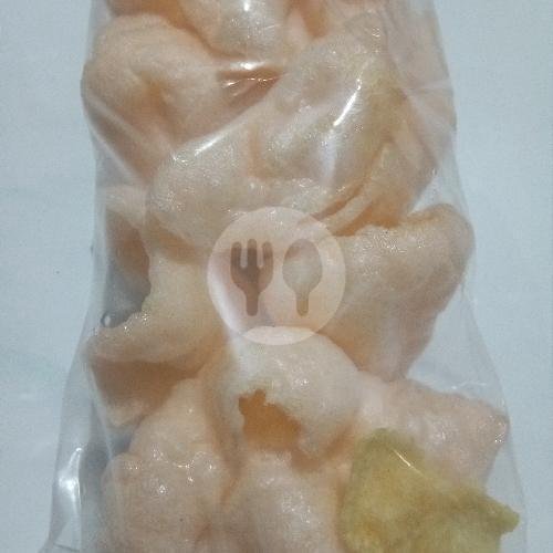Kerupuk menu Bubur Ayam Elisabet Koe, Samping Nav Karaoke