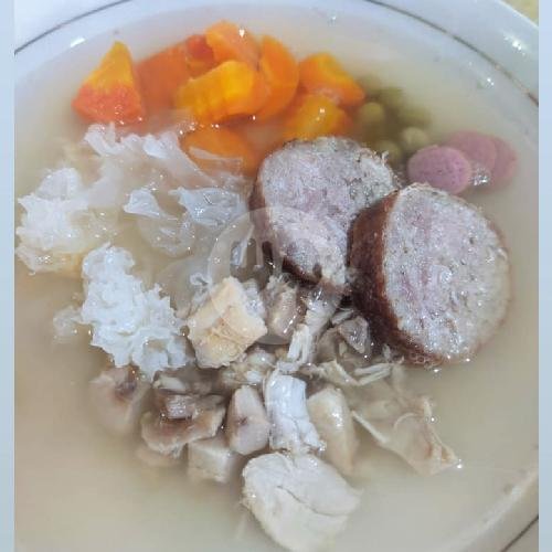 Sop Galantin Makaroni menu Selat Gajahan, Pasar Kliwon
