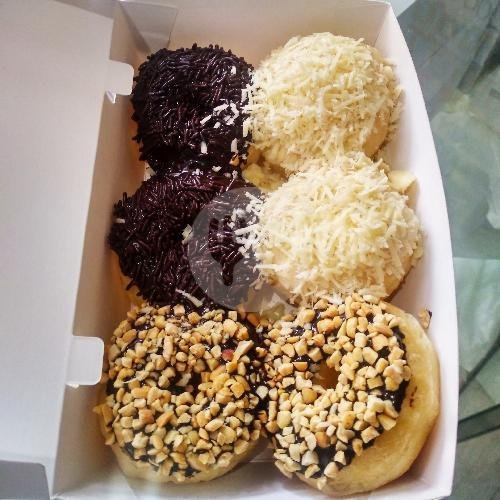 8pcs Donat Mini Tabur Gula Tabur/Donat Jadul menu Donat Qnatha, Leuwianyar