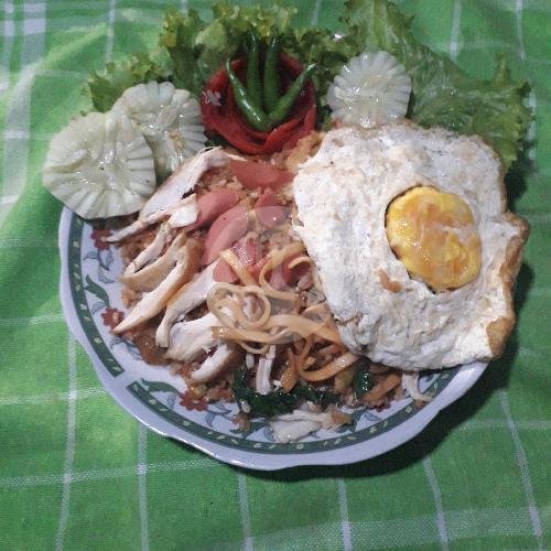 Nasi Goreng Jawa + Telor menu Nasi Goreng Pak San, Lowokwaru