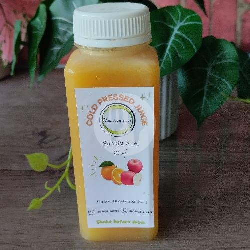 Apel Cold Pressed 250ml menu Juice Dapur Noreen, Melati Dalam