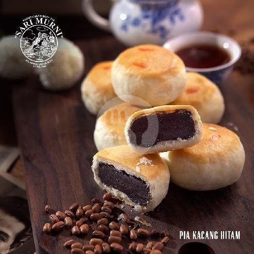 Pia Kacang Hitam menu Pia Sari Murni, Kembang Jepung