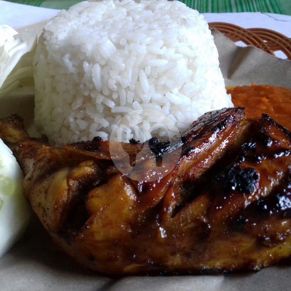 Nasi + Ayam Lombok Ijo menu Ayam Bakar 