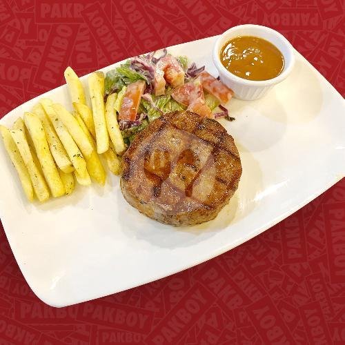 Chicken Crispy (Paha, bosen Dada) menu PAKBOY Fusion Steak, Planet Galaxy