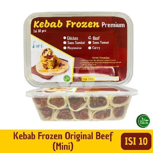 Original Beef Kebab + Iced Tea menu Kebab Atung, Pancoran Barat