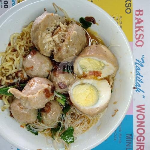Bakso Gepeng Telor menu Bakso NADILLAH wonogiri, Hotel Pinangsia