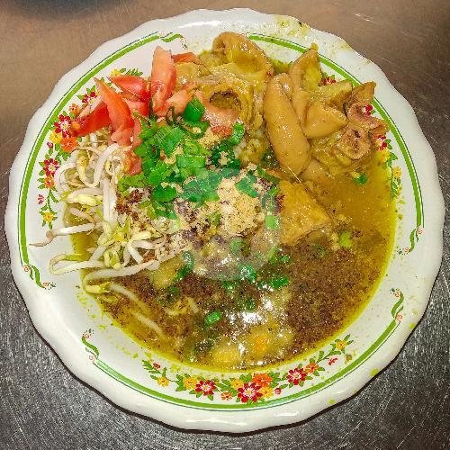 Soto Kikil Sapi menu Soto Jowo Cak Sim, Pakisaji
