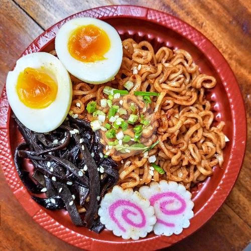 Spicy Ramen menu Mokin Pizza & Burger, Batu