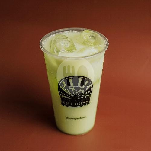 Susu Taro menu Susu Segar dan Roti Bakar Shiboss, Cepit Baru