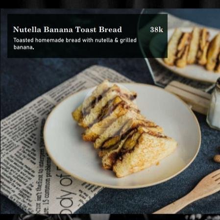 Chezzy Nutella Toast menu Eden, Dr Wahidin