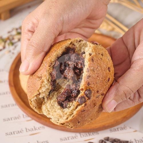 Vegan Gandum Pisang Coklat 1pc menu Sarae Bakes, Setrasari