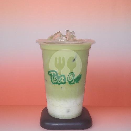 Taro Milk menu Tea O & Corndog Mozarella, Sumbersari