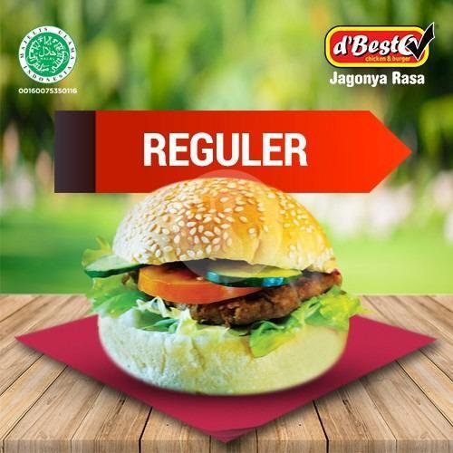 Burger Cheese menu DbestO, Pondok Kacang