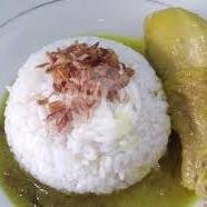 NASI / LONTONG OPOR AYAM menu Nasi Kultur, Mertoyudan