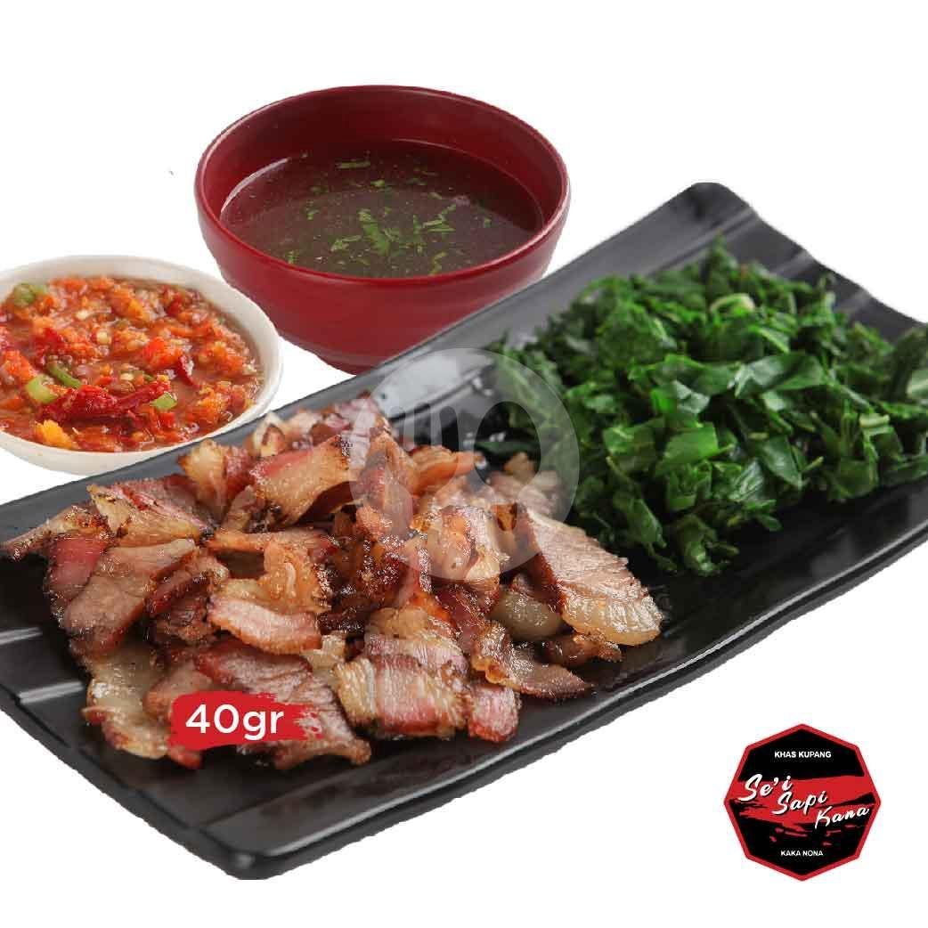 Sei Sapi Sambal Lombok Ijo Small menu Sei Sapi Kana, Cirebon