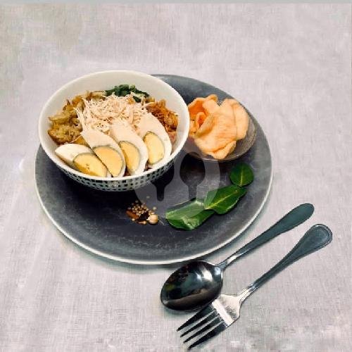 1 Porsi bubur Ayam Special Telor menu Bubur Ayam Pak Sunar, Purwakarta 2