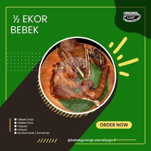 Dada Bebek menu Bebek Goreng H. Slamet (Asli) Kartosuro, Bendungan Hilir
