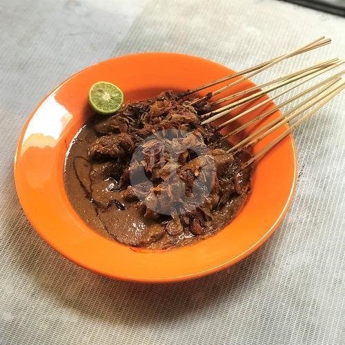 Lontong menu Sate Ayam Barokah, Mayestik