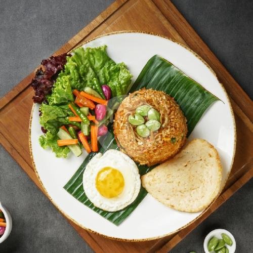 Nasi Goreng Ikan Asin menu Pondok Selera Sunda, Sukajadi