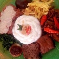 Nasi Gurih Jawa menu Gudeg Bunda, Taman Kuliner Sulfat