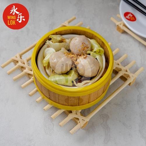 Steam Mantau menu Winglok Hongkong Dimsum, Bintaro