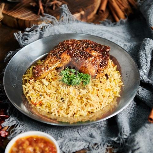 Nasi Kebuli Salmon menu Kebuli Ijab Qabul, Tebet