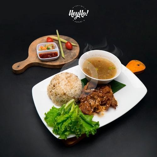Hainan Chicken Rice menu Heyho Eatery
