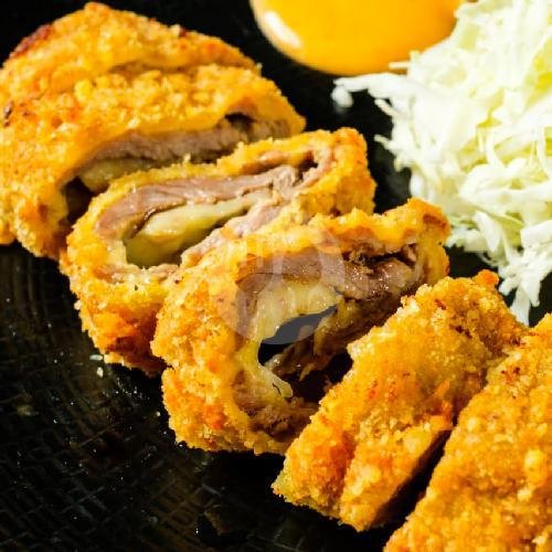 Beef Katsu Mozarella (local) menu Gyukatasu Amagai, Tentara Pelajar