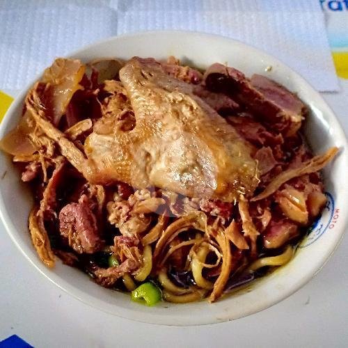 Es Jeruk menu Mie Ayam Al Barokah Mang Imin, Cieunteung