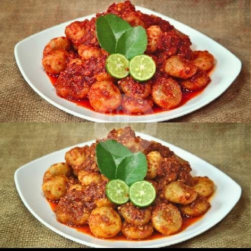 Bakso Aci Frozen menu Cilok Mercon Tulang Rangu, Pagar Pink