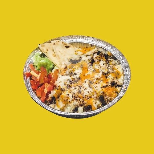 Regular Double Cheese Falafel Platter menu The Halal Guys, Senayan City