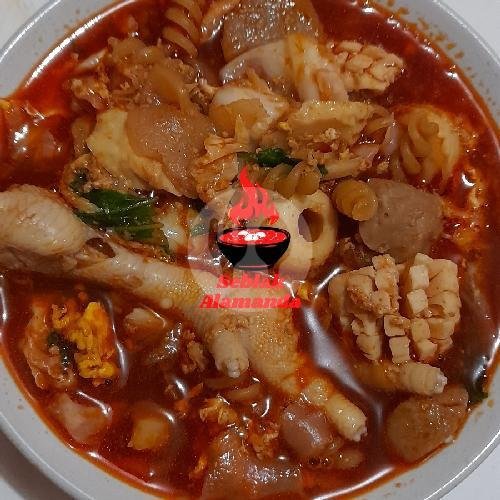Seblak Spesial Seafood menu Seblak Alamanda, Kedungwuni