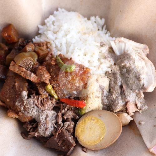 Nasi Gudeg Komplit Paha menu Gudeg Ayu, Cibadak Gg. Irsad