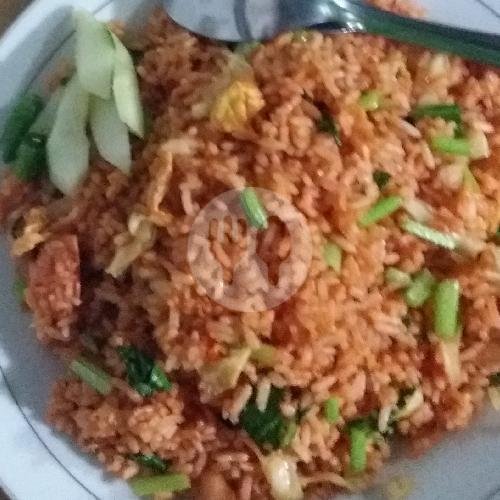 Nasgor Mercon menu Nasi Goreng 86, Ketintang