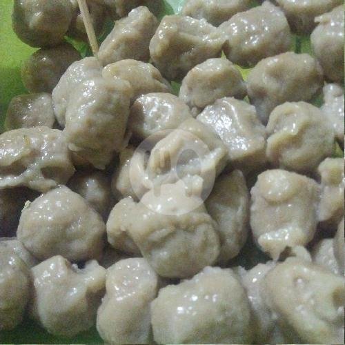 Pentol Daging Premium Sambal Kacang / Caos Sambal menu Cilok Krikil CAK MAN Simo, Simo