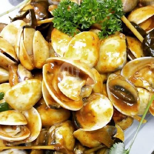 Kerang Kepa Saos Padang menu New A Wen Seafood, Taman Harapan Indah