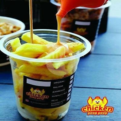 Kentang Goreng Rasa Rumput Laut menu Chicken Peep Peep, Cipto