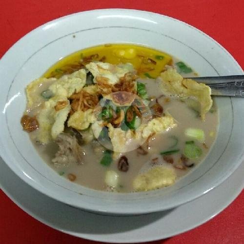 Kerupuk Kulit menu Sop Kaki Kambing Betawi Bang Sholeh, Jalan Barito 1