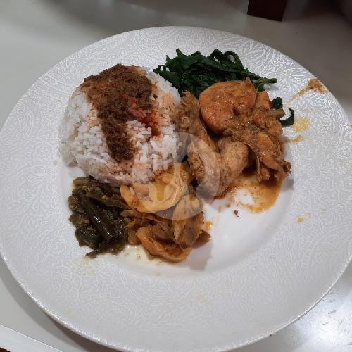 Nasi Padang Gulai Limpa menu Citra Minang Masakan Padang, Prof Dr. Hamka