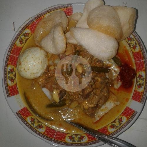 Lontong Sayur Ayam menu Lontong Sayur Sumatra Uda Asdi, Jl. Parangtritis